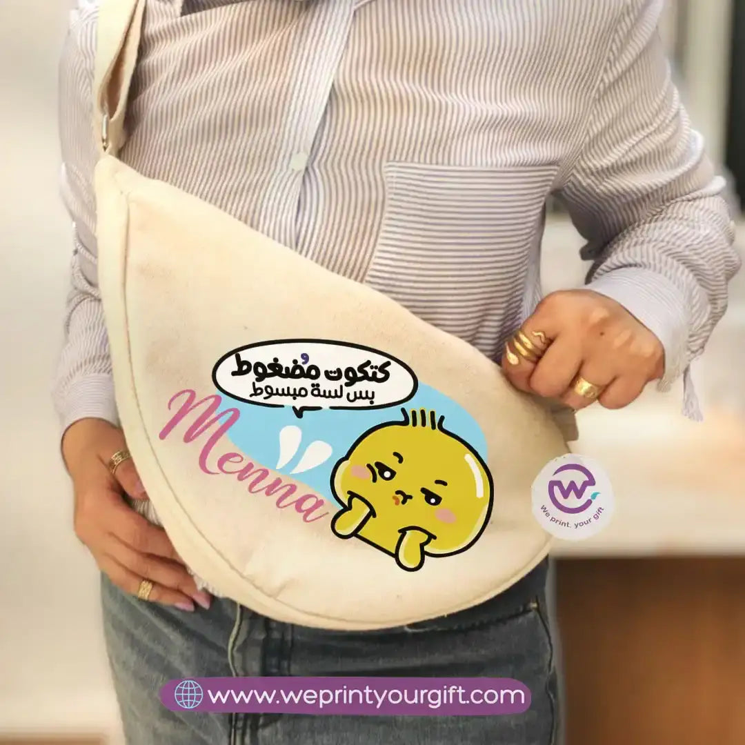 Custom waist bag- chick comic - WE PRINT