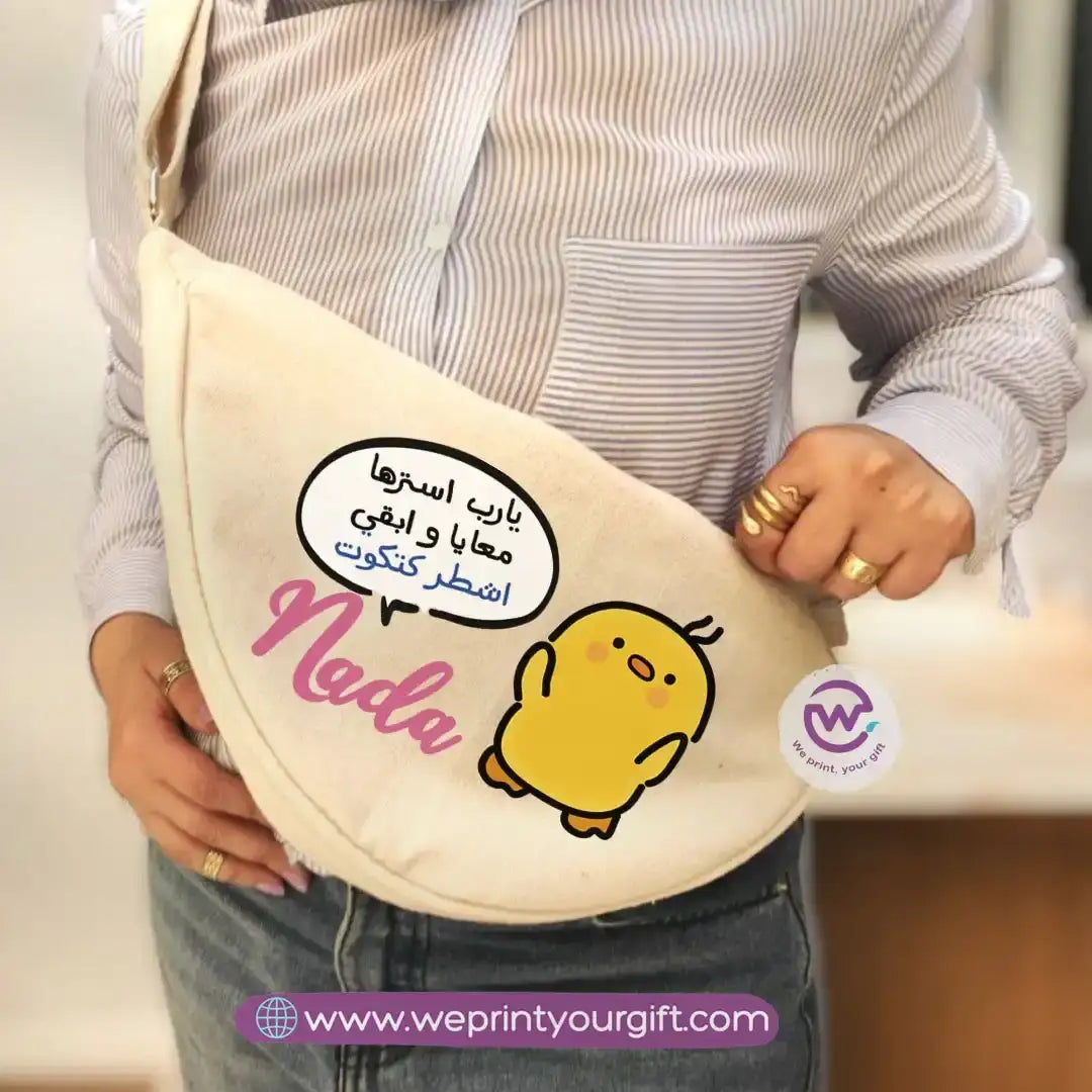 Custom waist bag- chick comic - WE PRINT