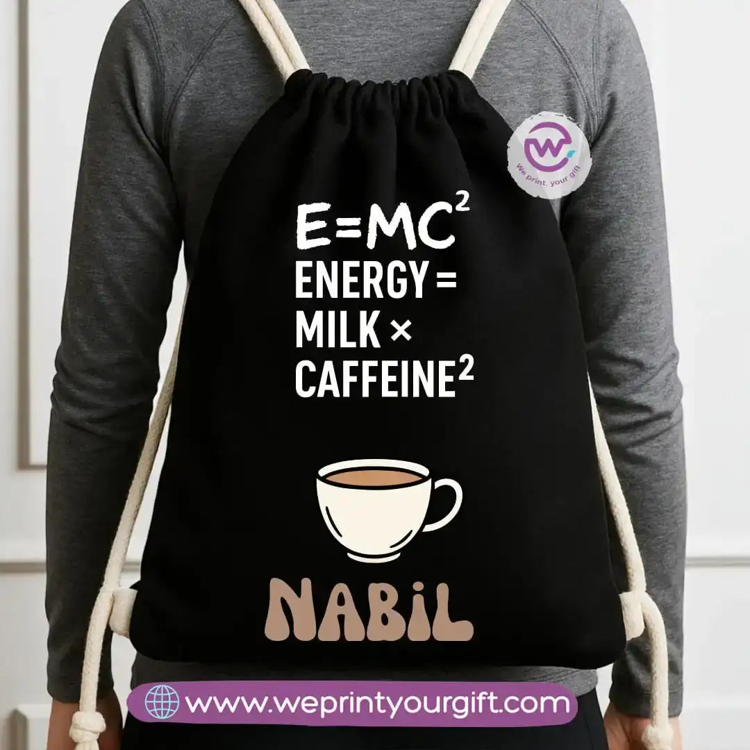 Custom bag-Drawstring bag- Engineers - WE PRINT