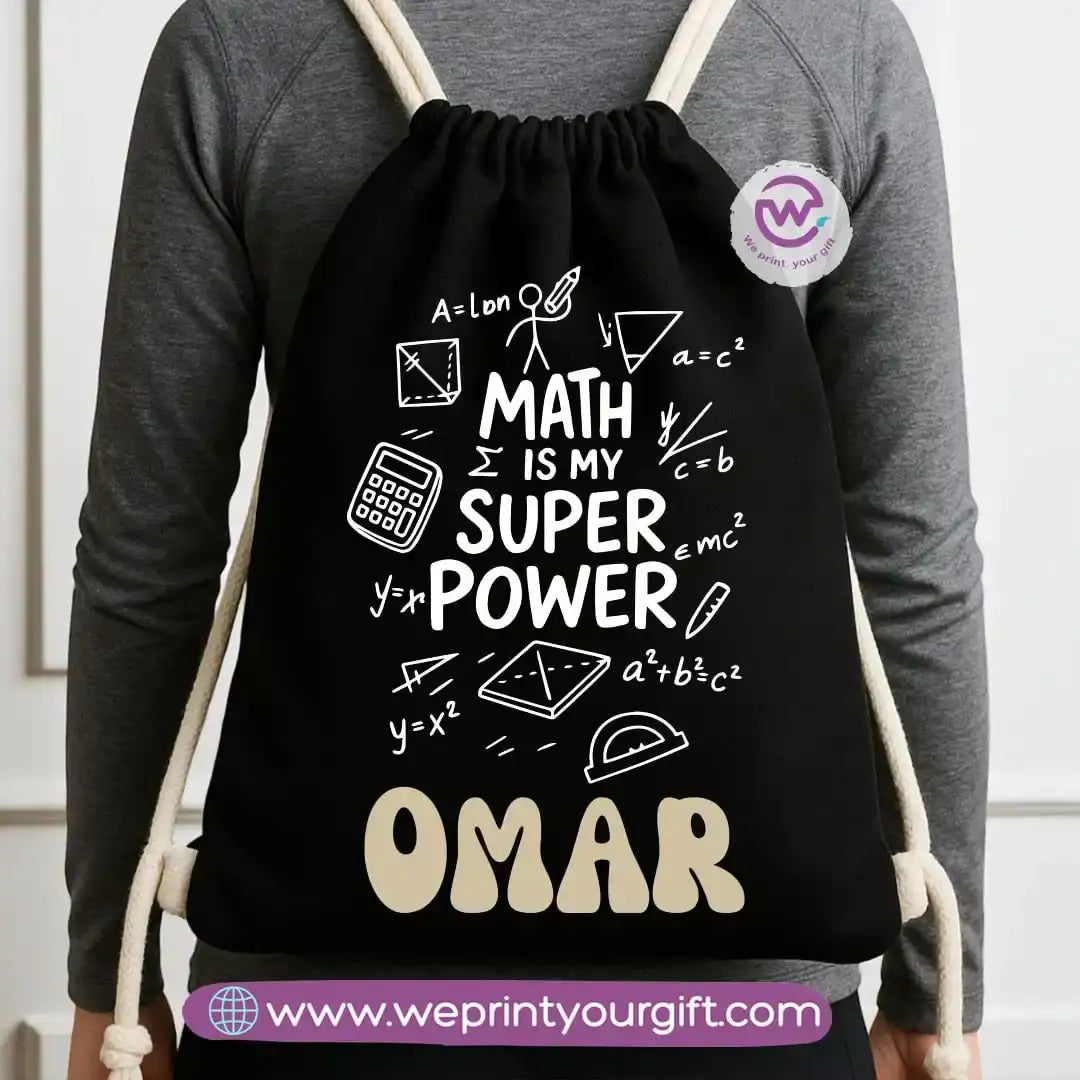 Custom bag-Drawstring bag- Engineers - WE PRINT
