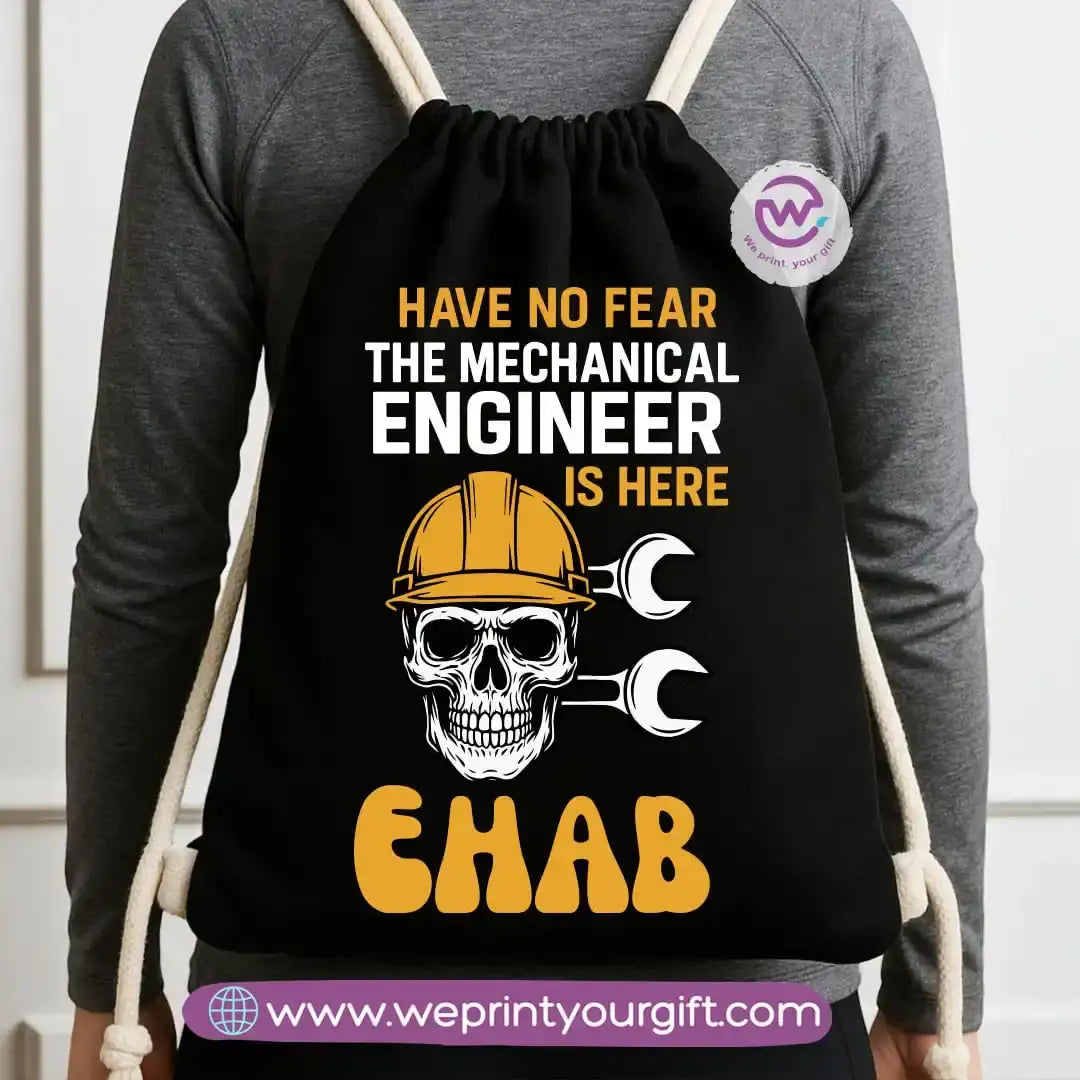 Custom bag-Drawstring bag- Engineers - WE PRINT