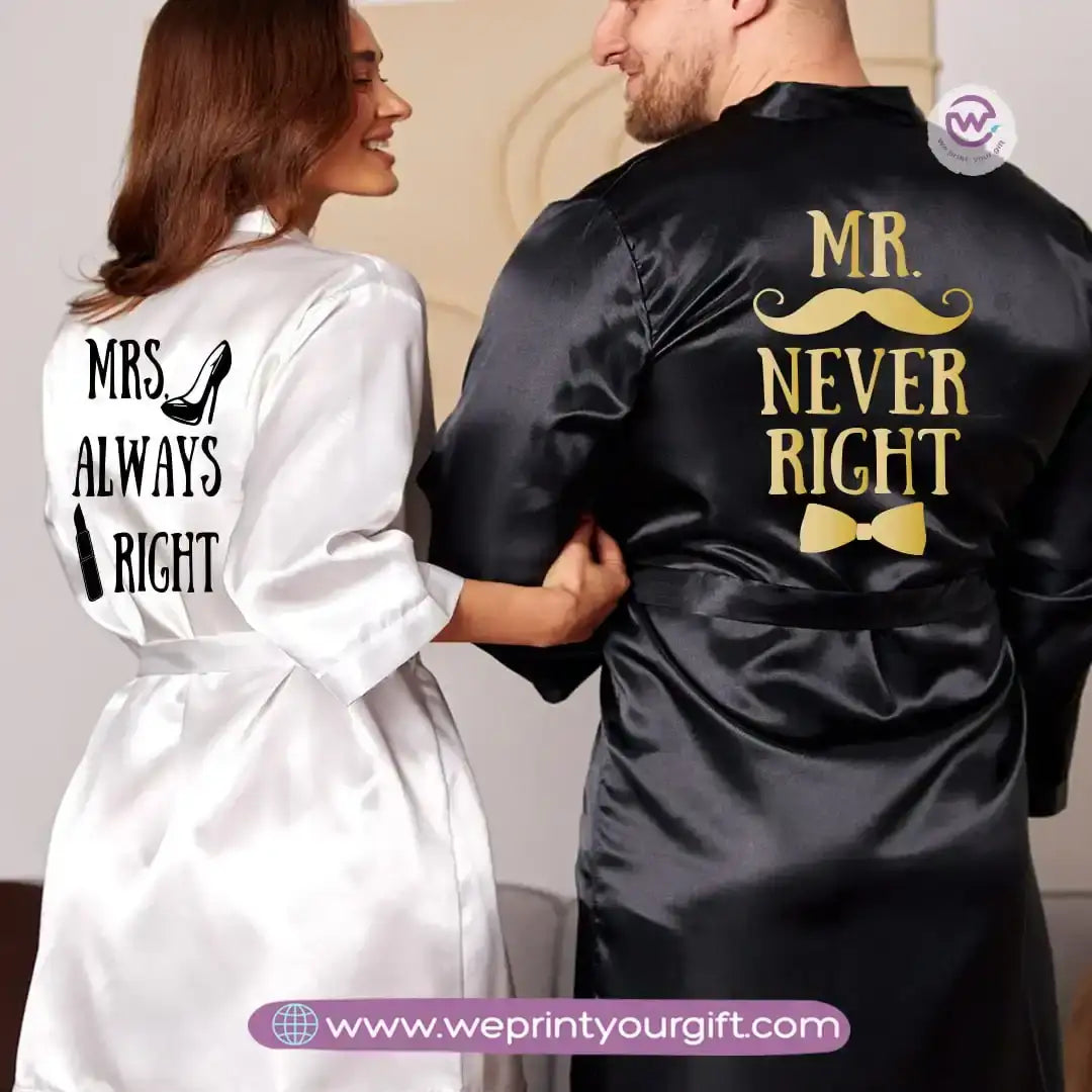 Bridal Robes Set - WE PRINT