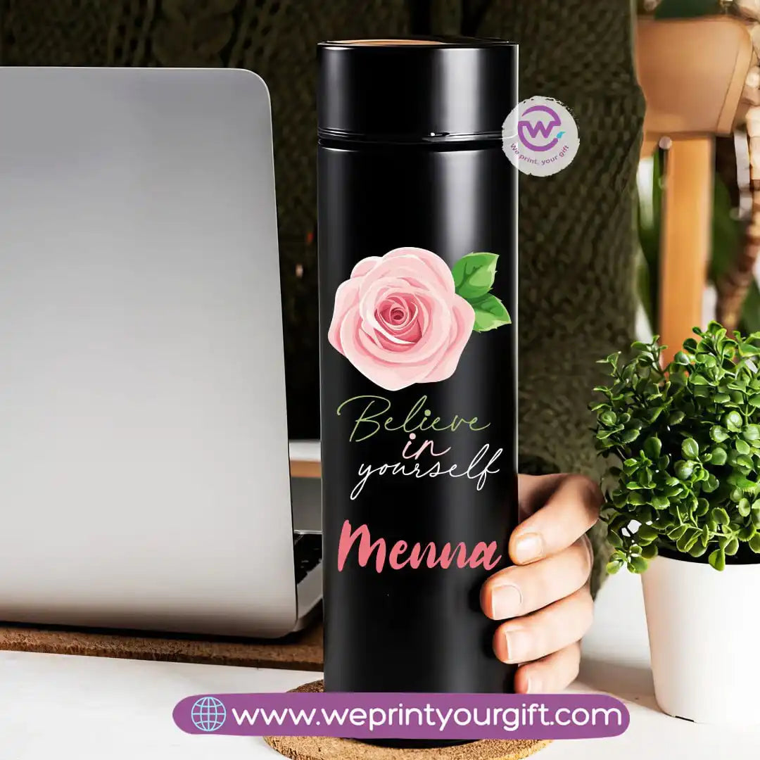 Insulated Thermal Mug- Floral