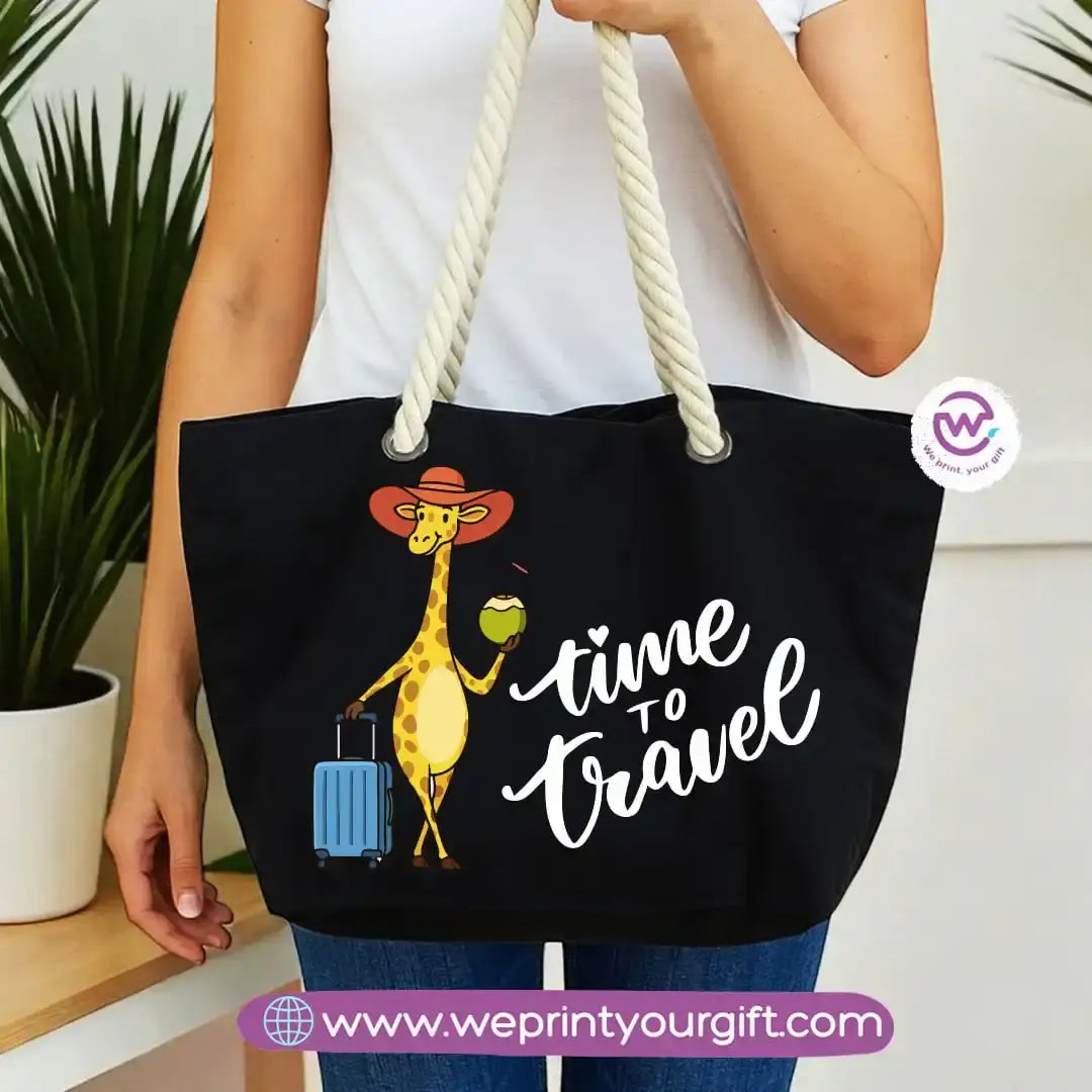 Personalized Beach Bag- Travel - WE PRINT