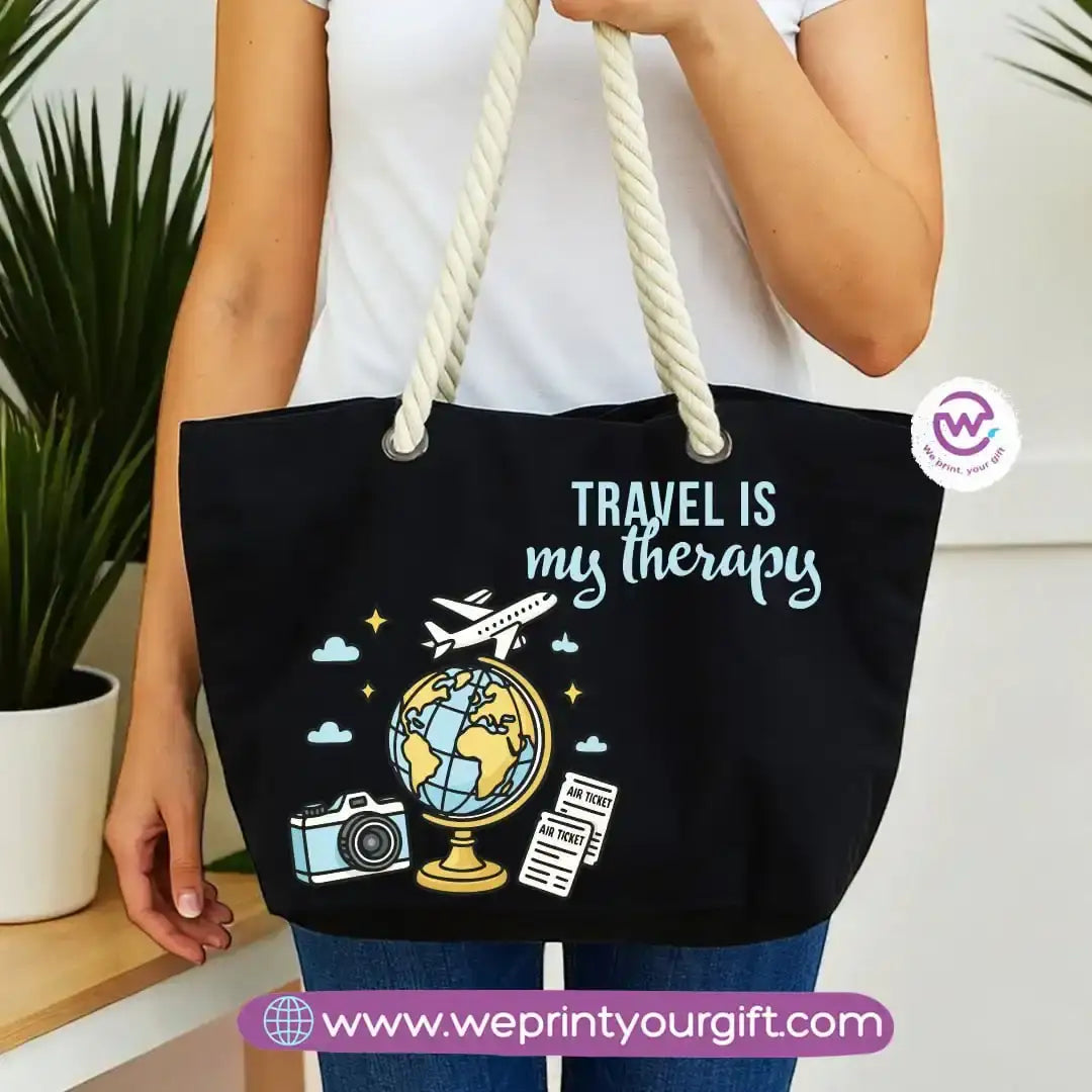 Personalized Beach Bag- Travel - WE PRINT