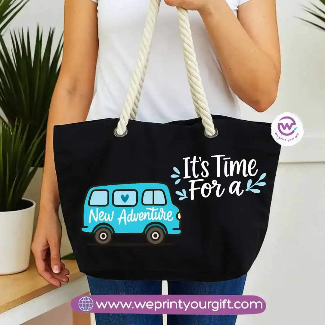 Personalized Beach Bag- Travel - WE PRINT