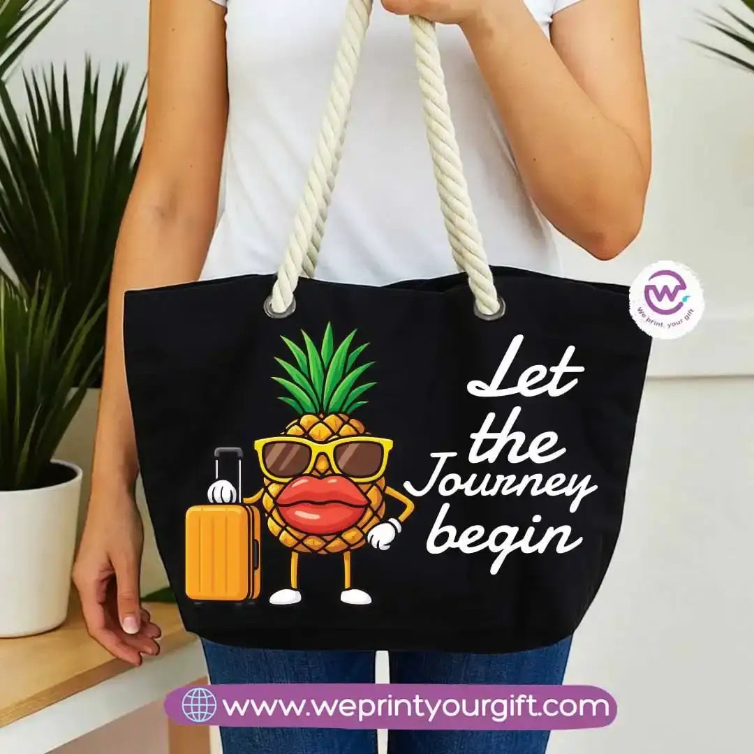 Personalized Beach Bag- Travel - WE PRINT