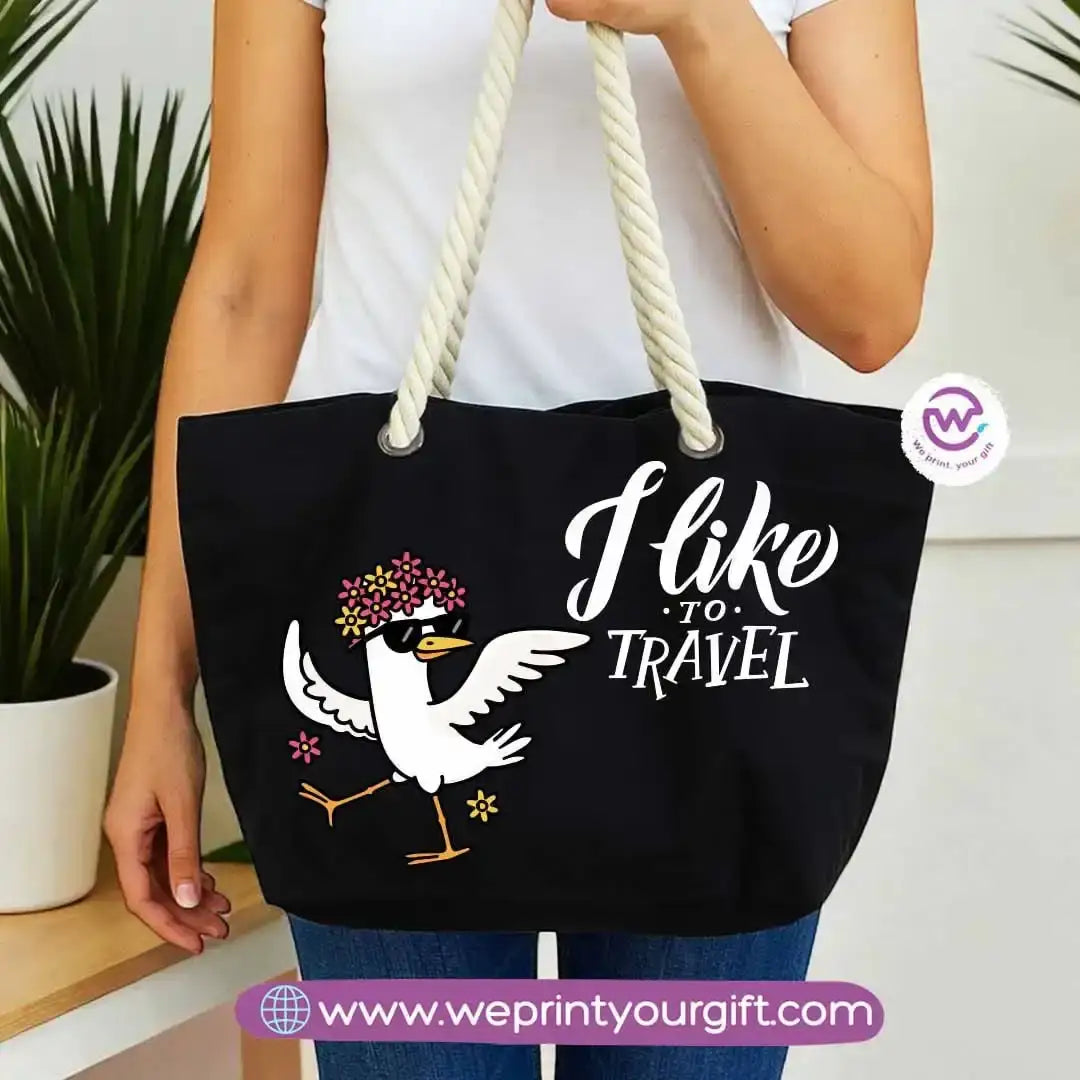 Personalized Beach Bag- Travel - WE PRINT