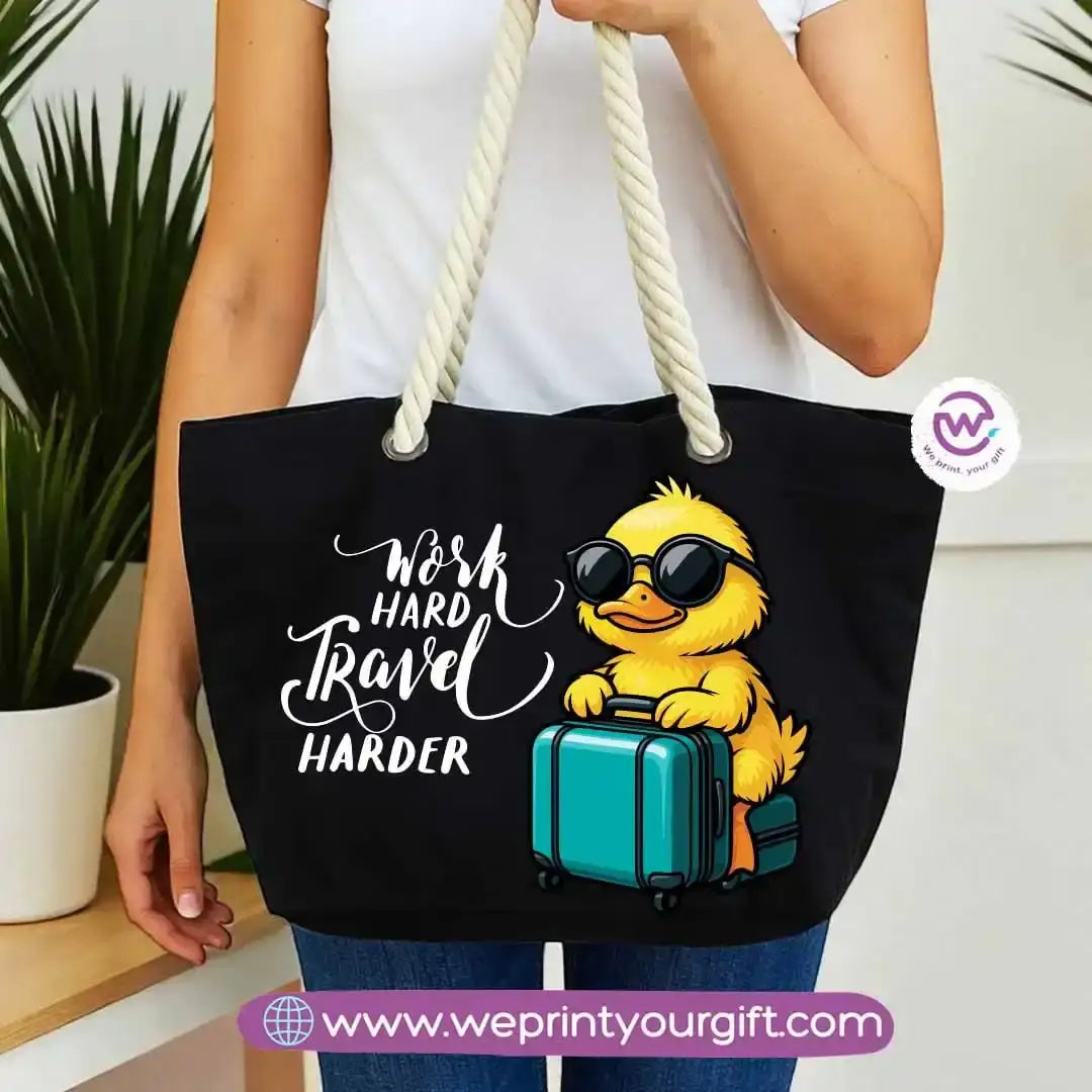 Personalized Beach Bag- Travel - WE PRINT