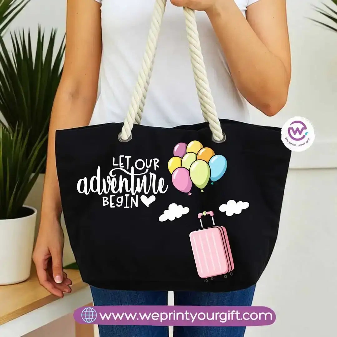 Personalized Beach Bag- Travel - WE PRINT