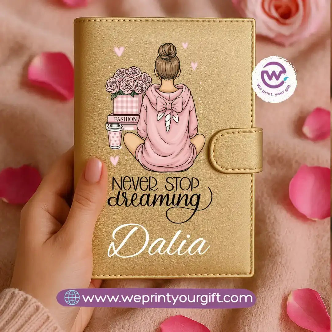 Personalized Women Wallet- Motivation - WE PRINT