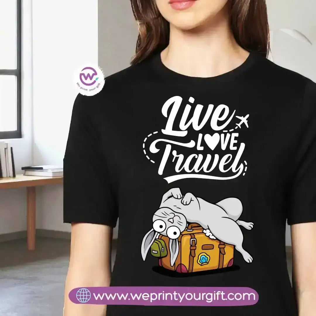 Customized T-shirt- Travel - WE PRINT
