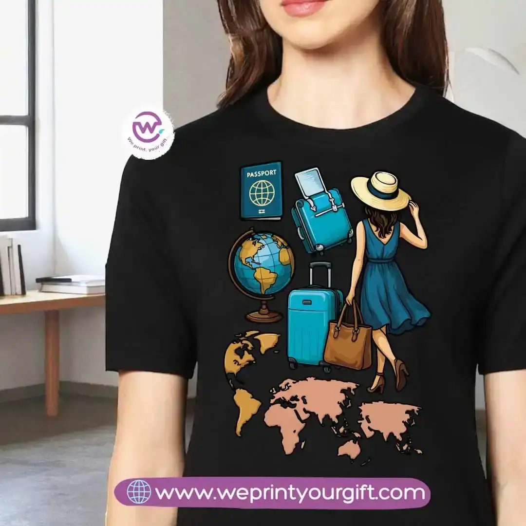Customized T-shirt- Travel - WE PRINT