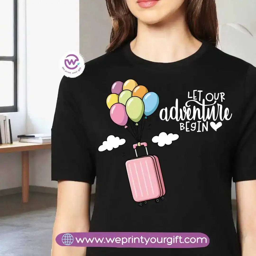 Customized T-shirt- Travel - WE PRINT