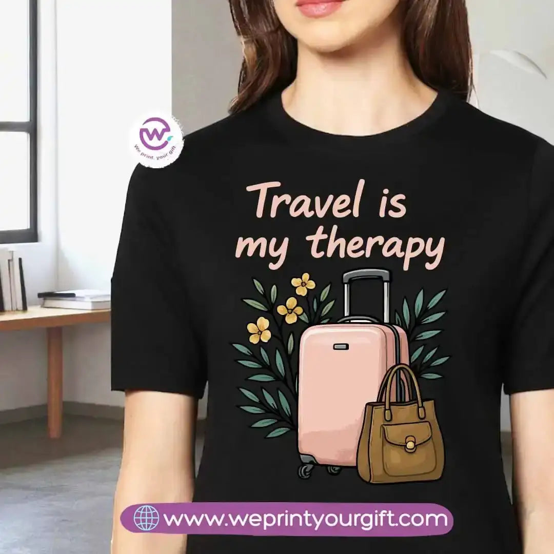 Customized T-shirt- Travel - WE PRINT