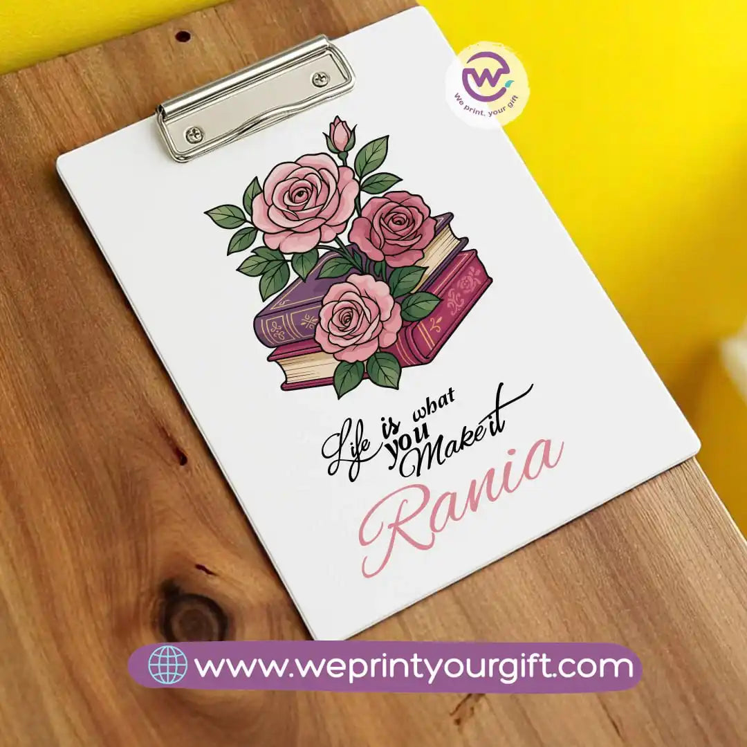 Personalized Clip Board- Motivation