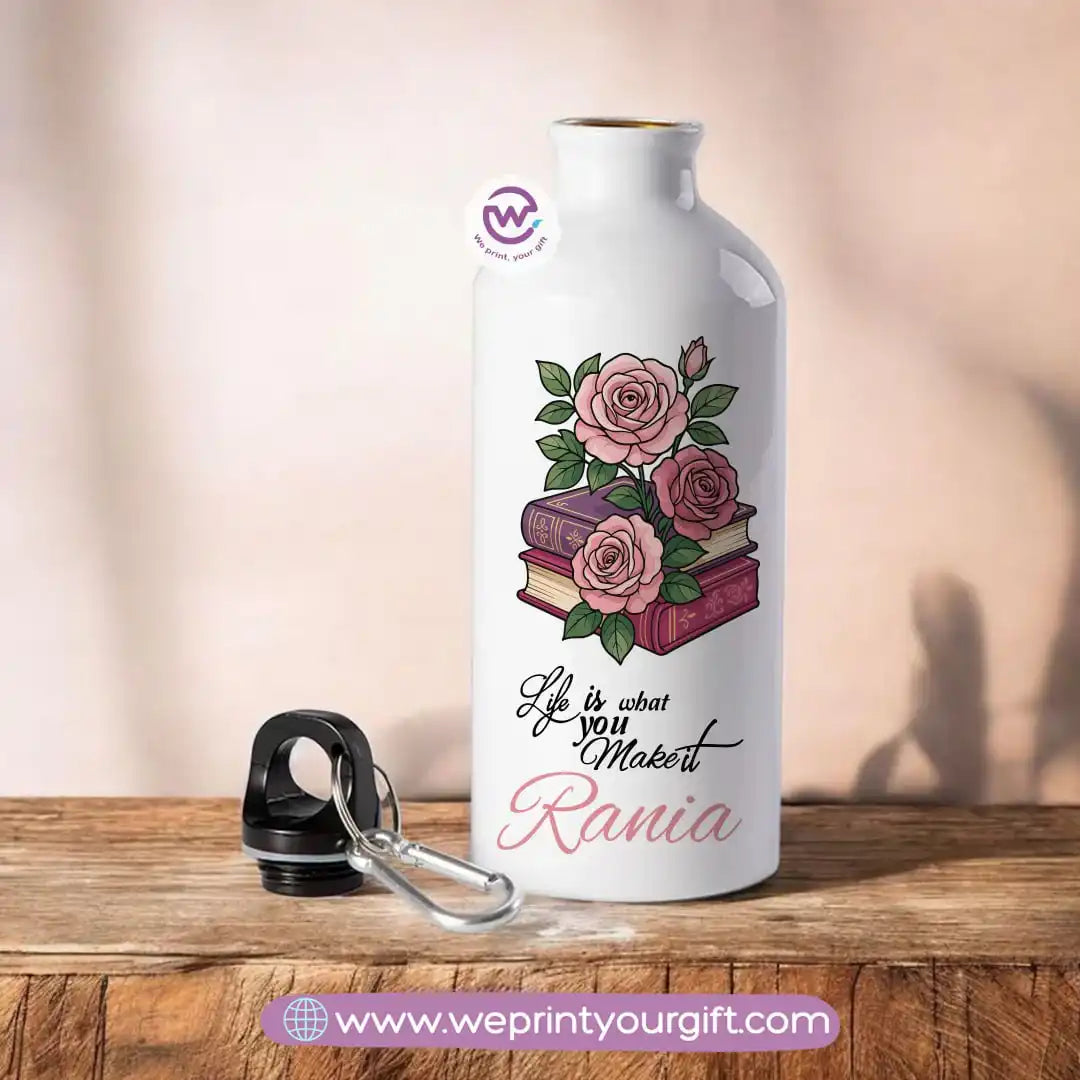 Aluminum Water Flask- Motivation- Names