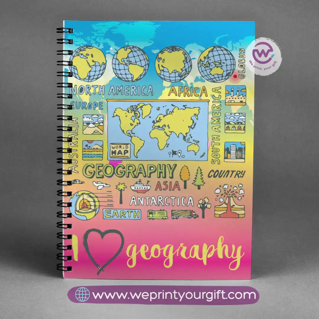 دفتر ملاحظات مخصص للموضوع