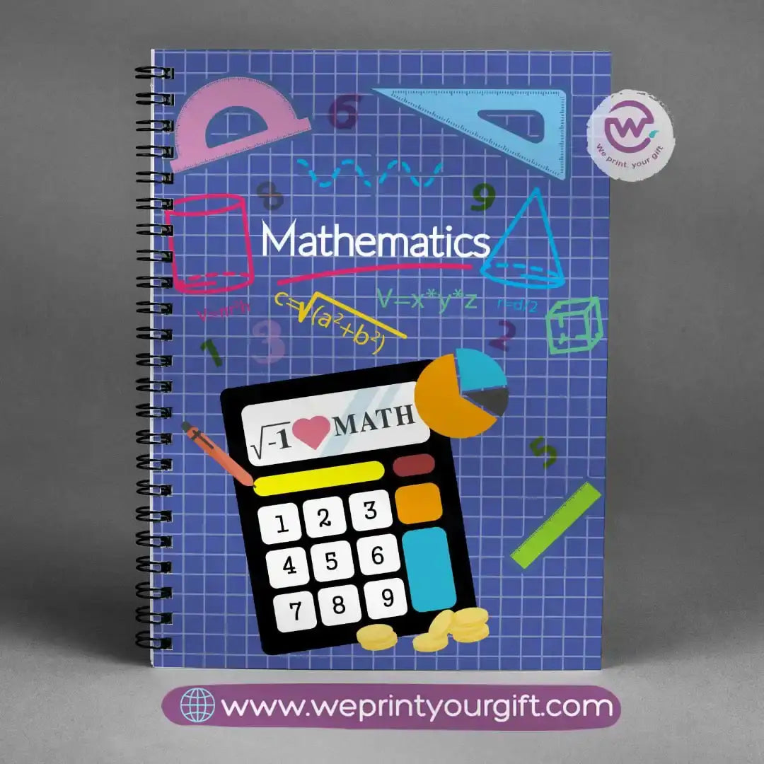 Custom Subject Notebook - WE PRINT