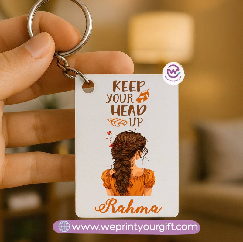 سلسلة مفاتيح خشبية مخصصة - تصميم فني واحد وتصاميم مخصصة