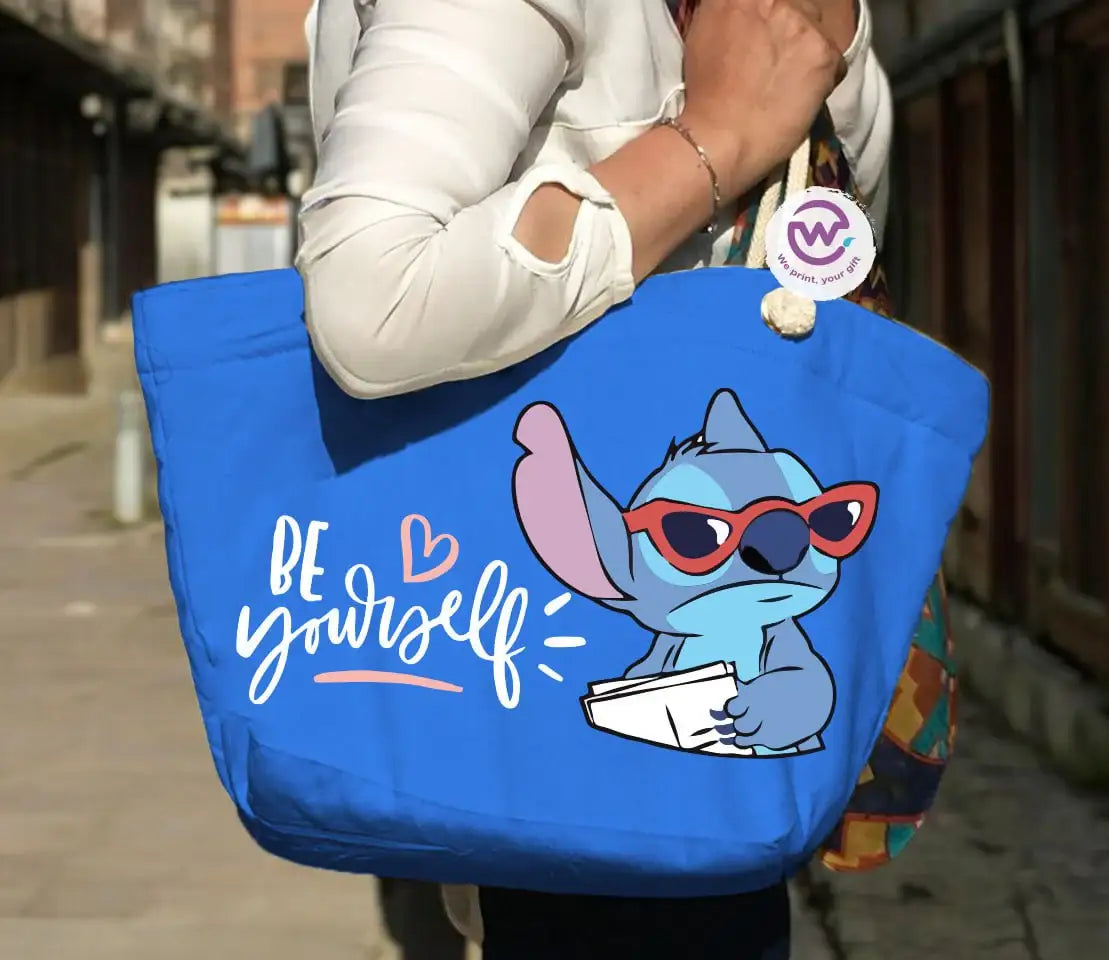 beach bag- Stitch - WE PRINT