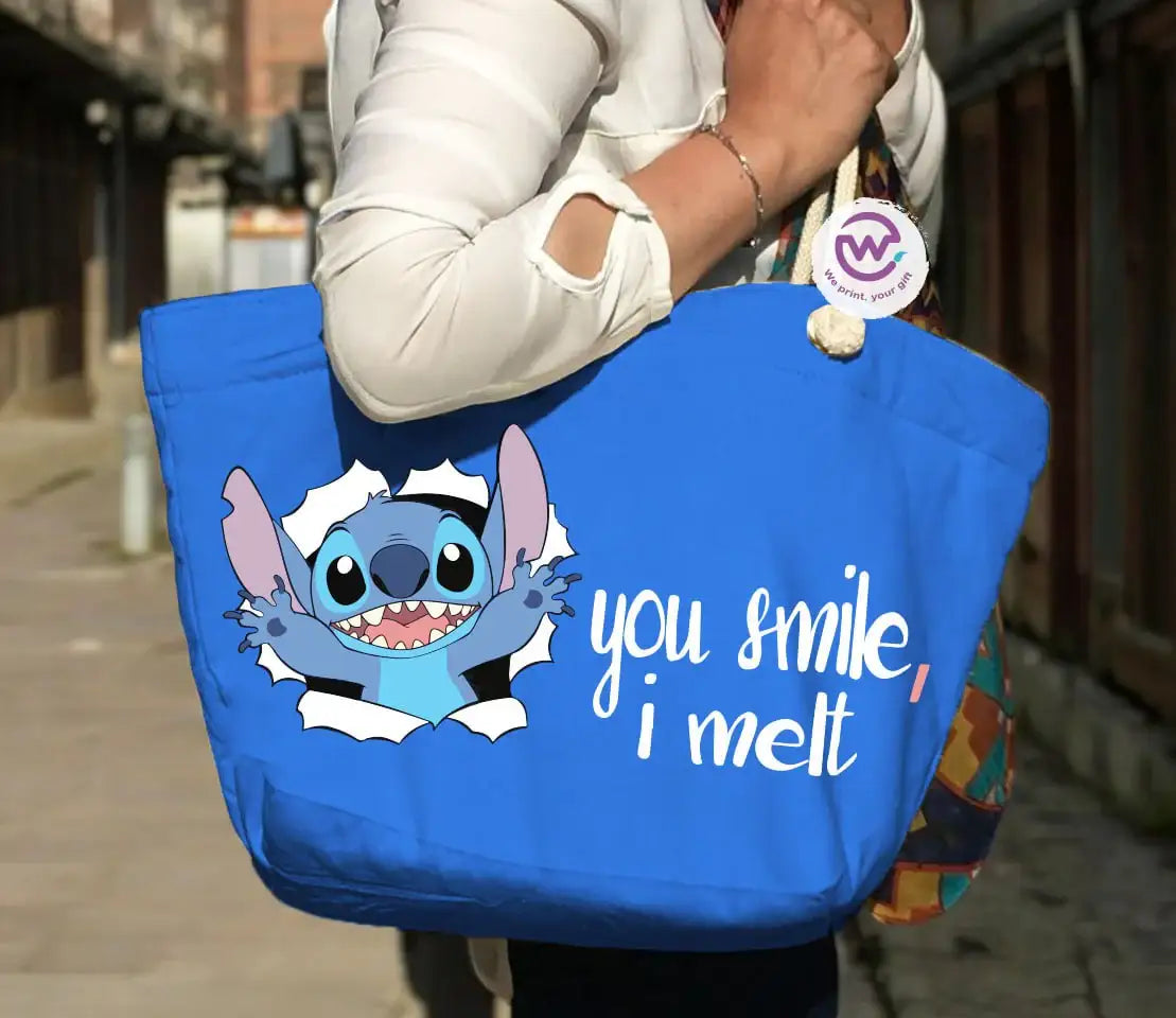 beach bag- Stitch - WE PRINT