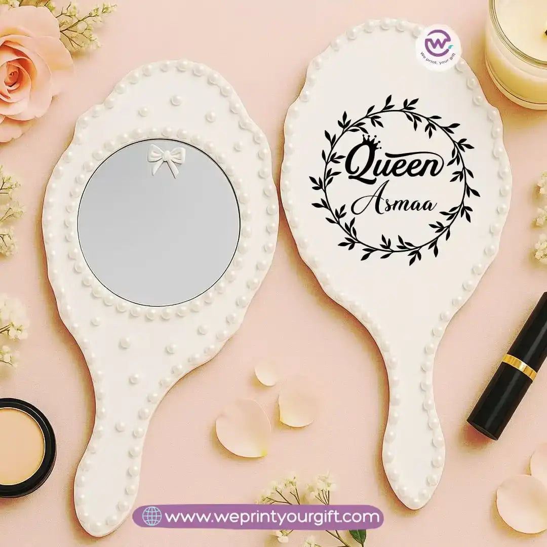 Personalized Bride Mirror with names - WE PRINT