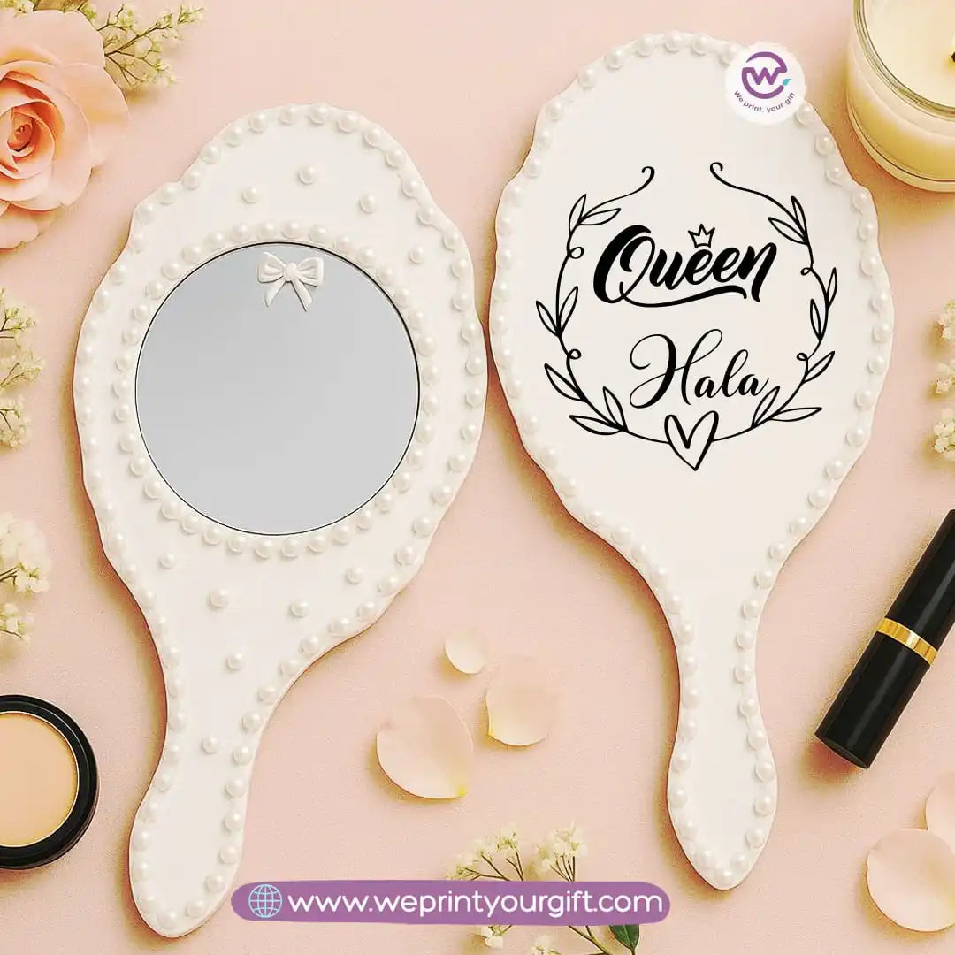 Personalized Bride Mirror with names