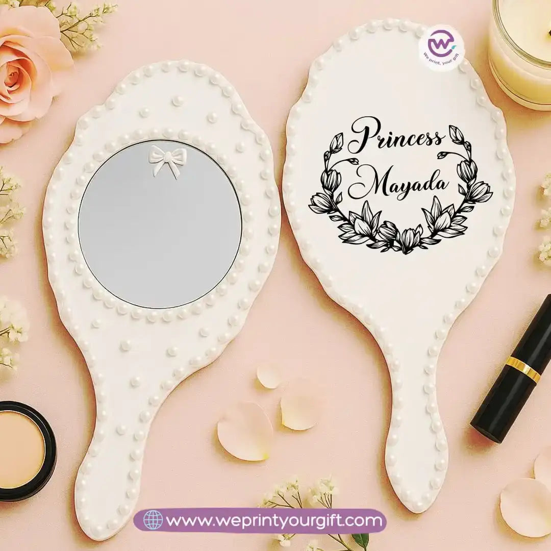 Personalized Bride Mirror with names - WE PRINT