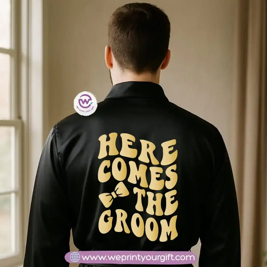 Groom Robe - WE PRINT