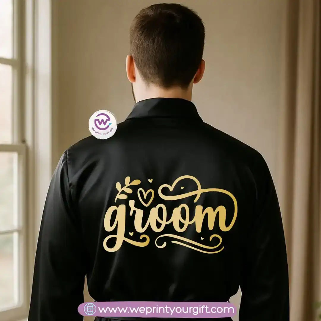 Groom Robe - WE PRINT