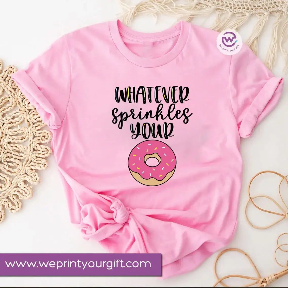 Kids T-shirt- Donuts - WE PRINT