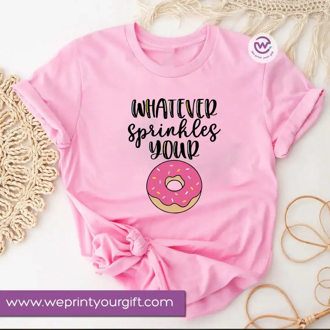Kids T-shirt- Donuts - WE PRINT
