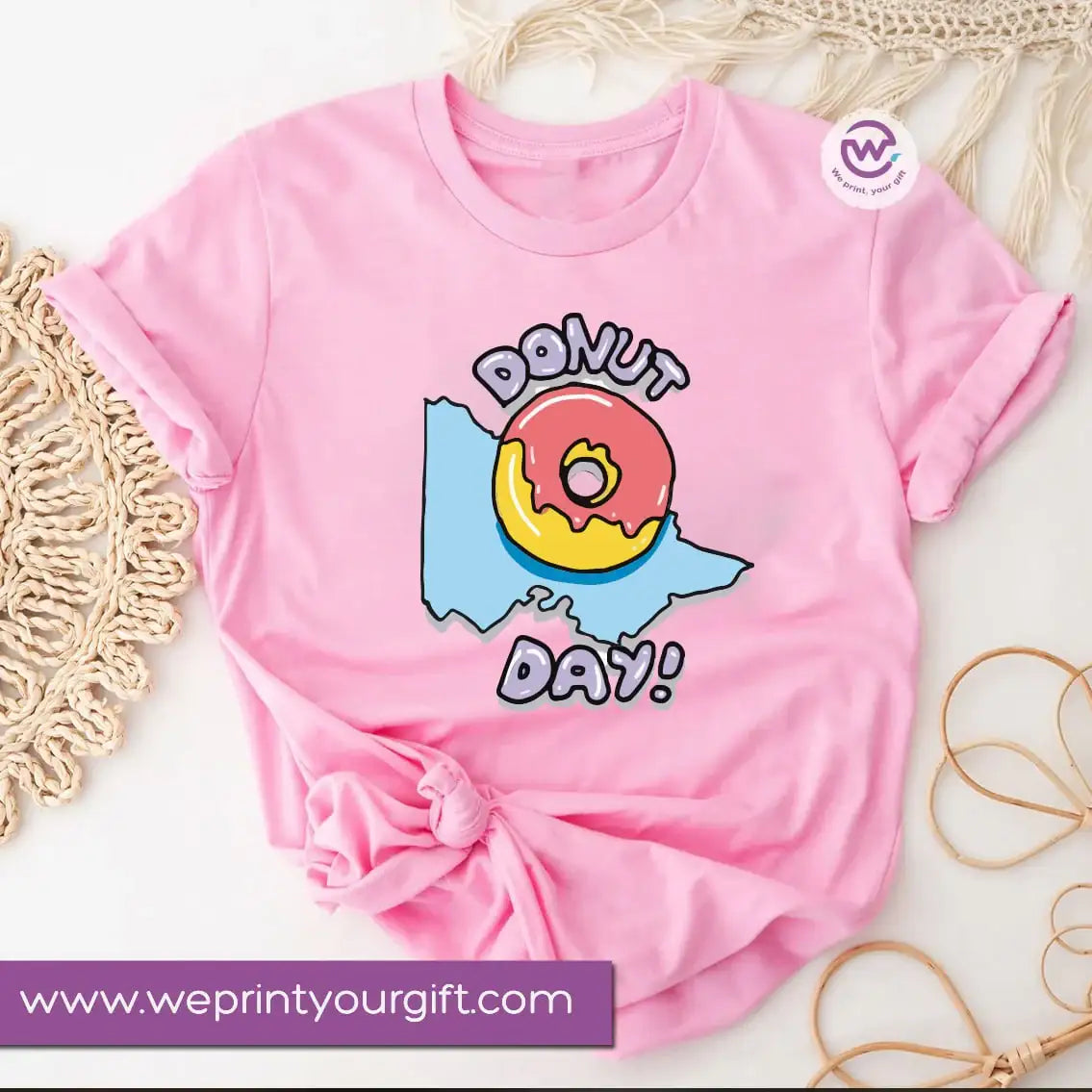 Kids T-shirt- Donuts - WE PRINT