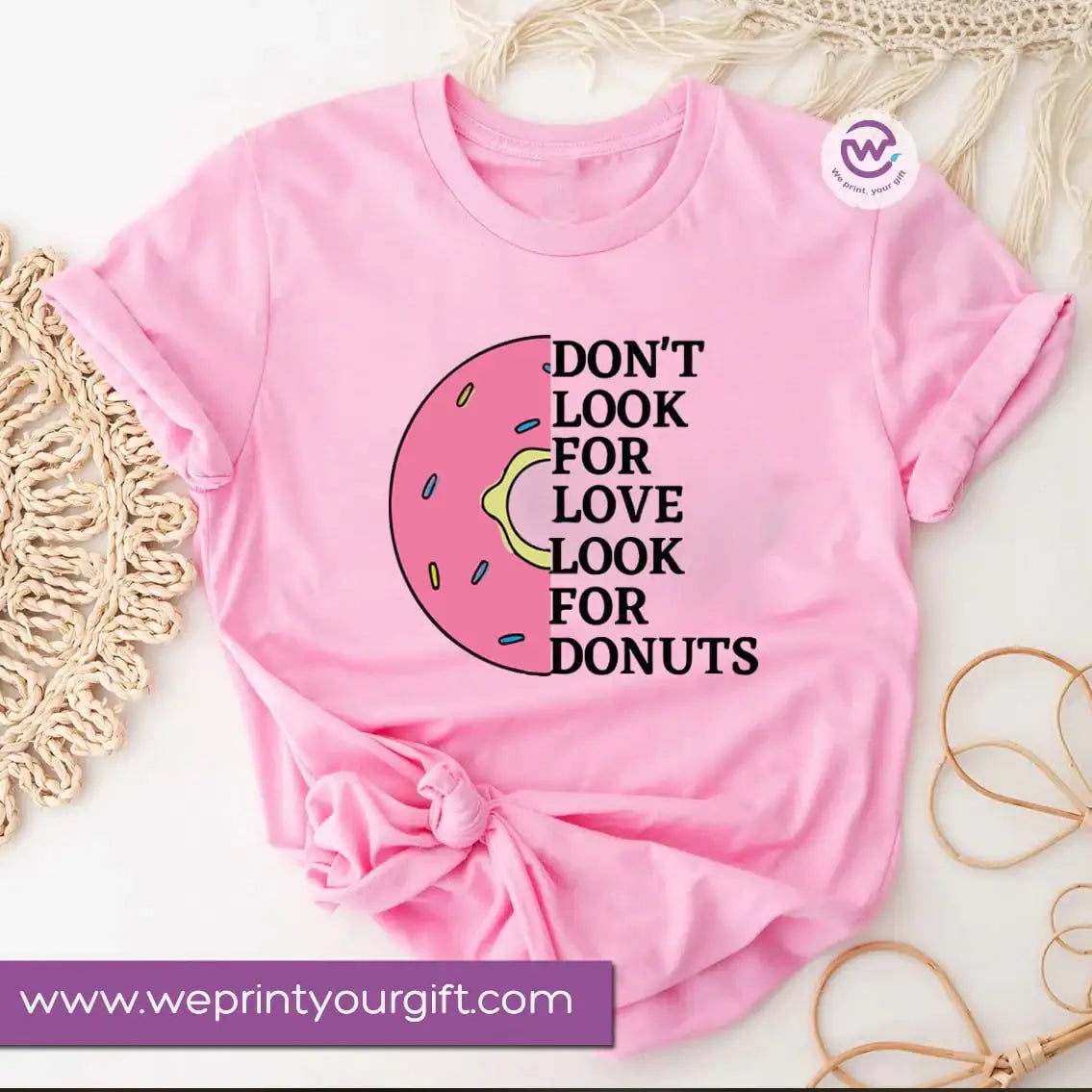 Kids T-shirt- Donuts - WE PRINT