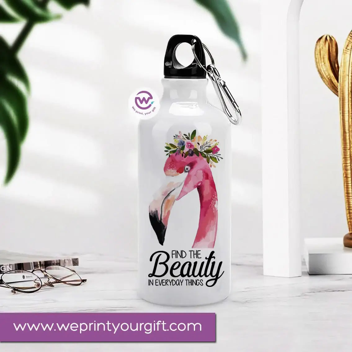Custom Water Bottle- Unicorn - WE PRINT