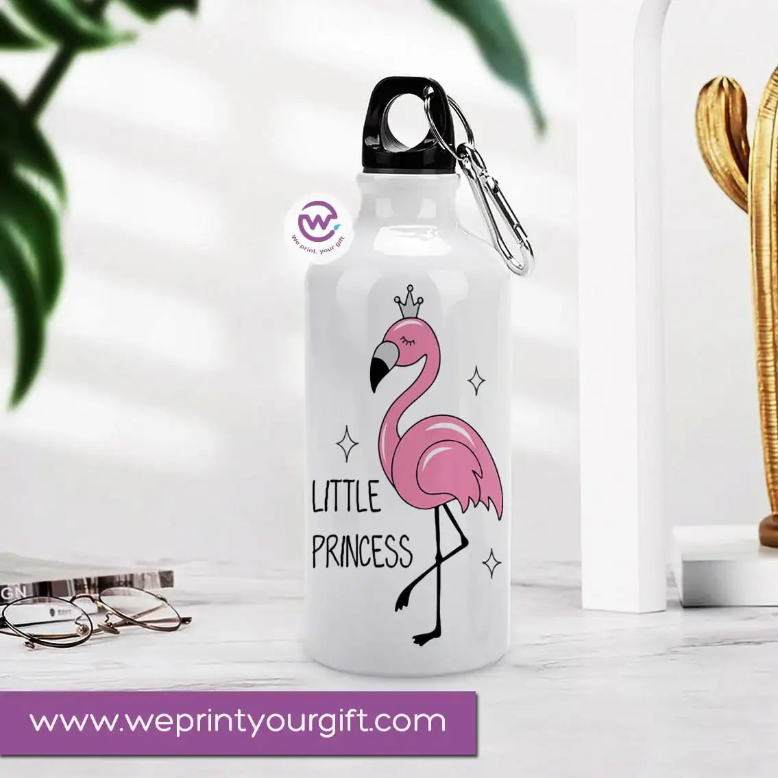 Custom Water Bottle- Unicorn - WE PRINT