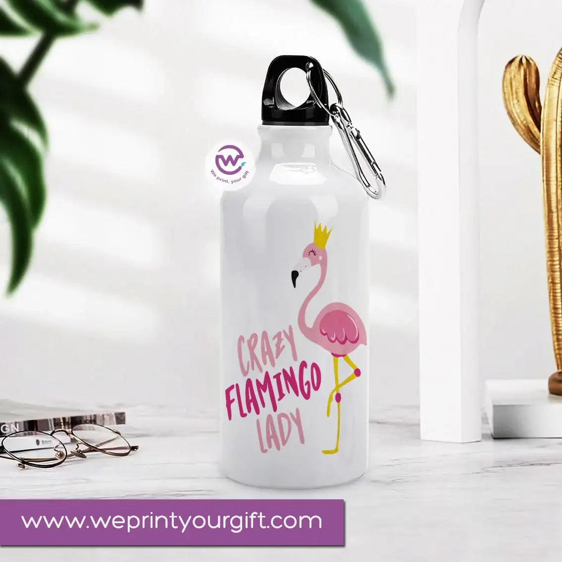 Custom Water Bottle- Unicorn - WE PRINT