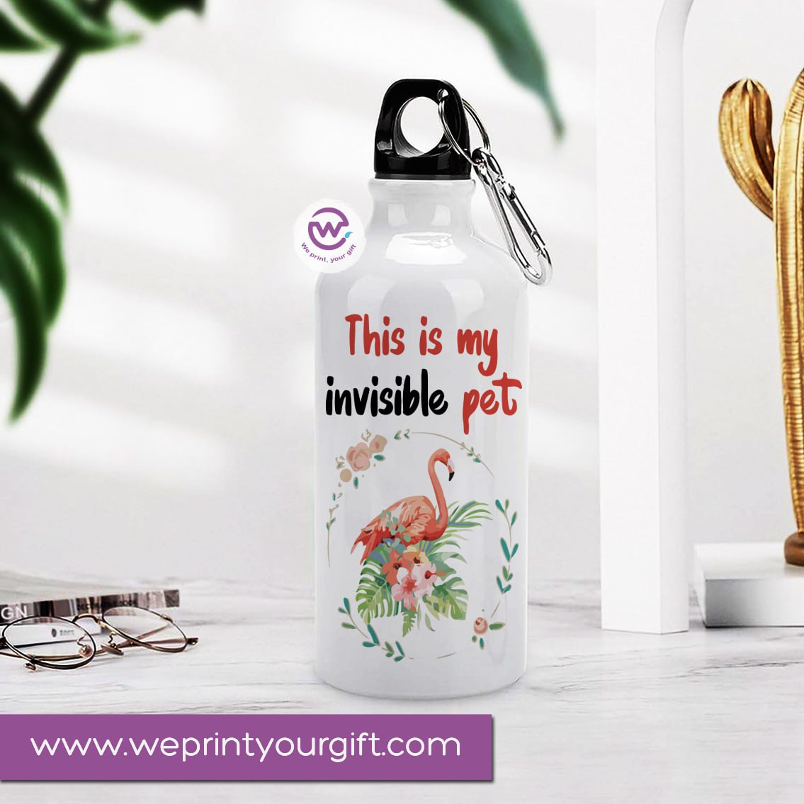 Custom Water Bottle- Unicorn