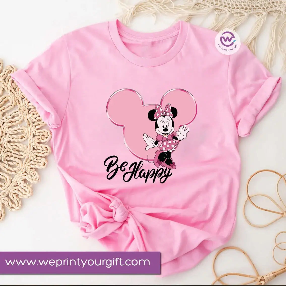 Kids shirt - Minnie mouse - WE PRINT