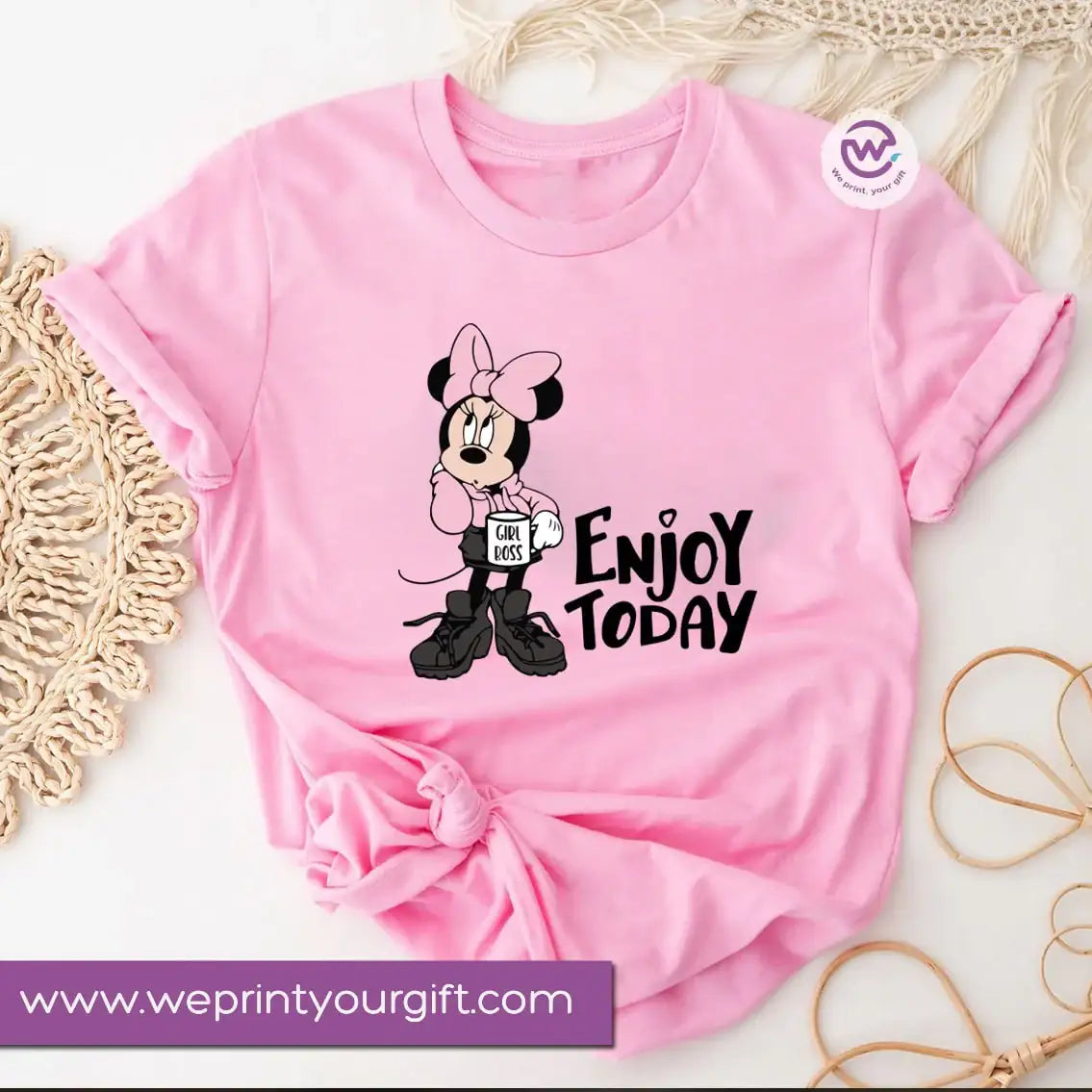 Kids shirt - Minnie mouse - WE PRINT