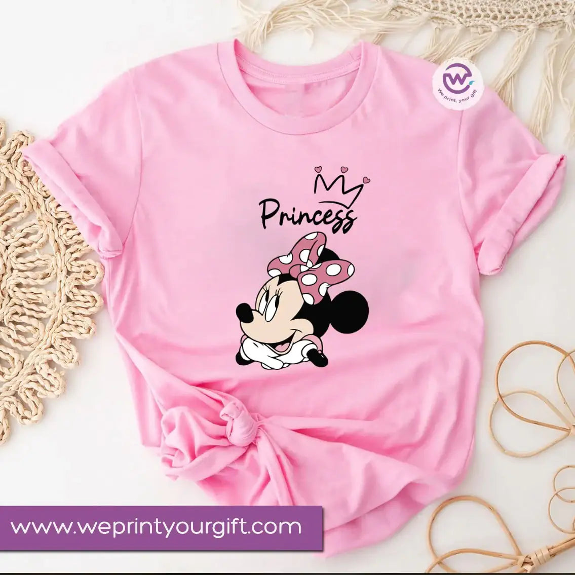 Kids shirt - Minnie mouse - WE PRINT
