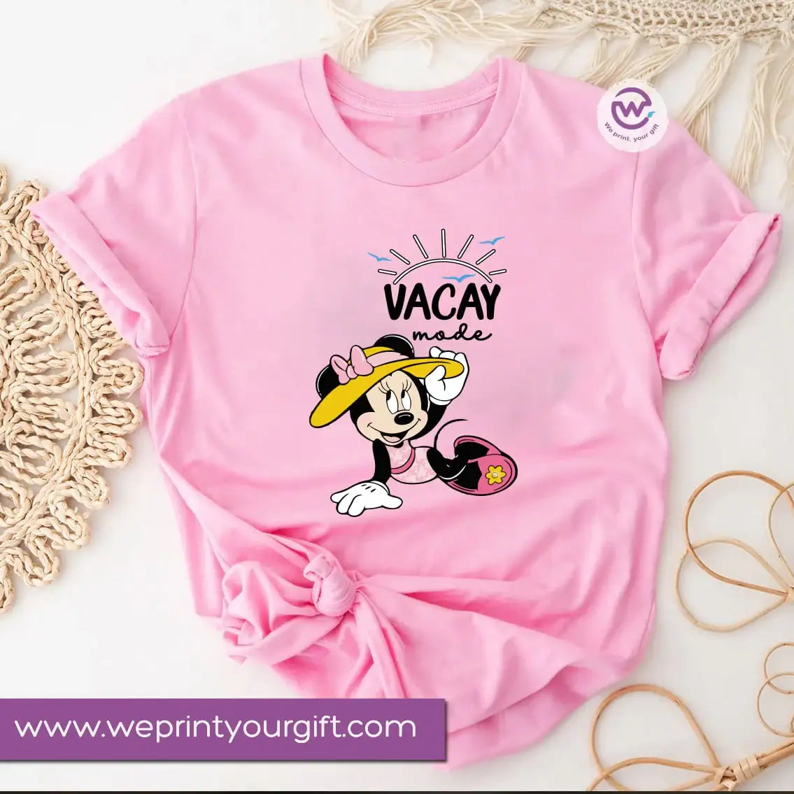 Kids shirt - Minnie mouse - WE PRINT