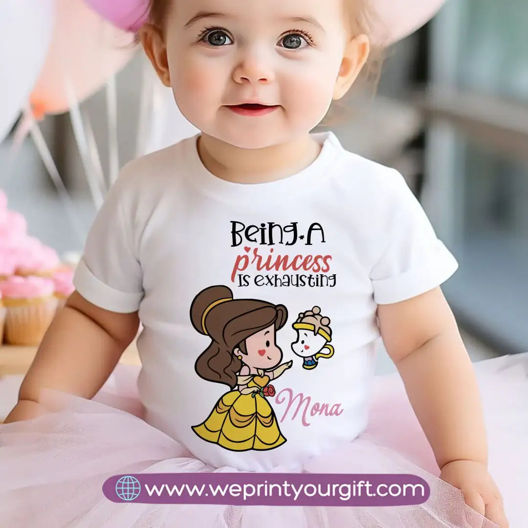 Custom Kids T-Shirt- Disney Princesses - WE PRINT