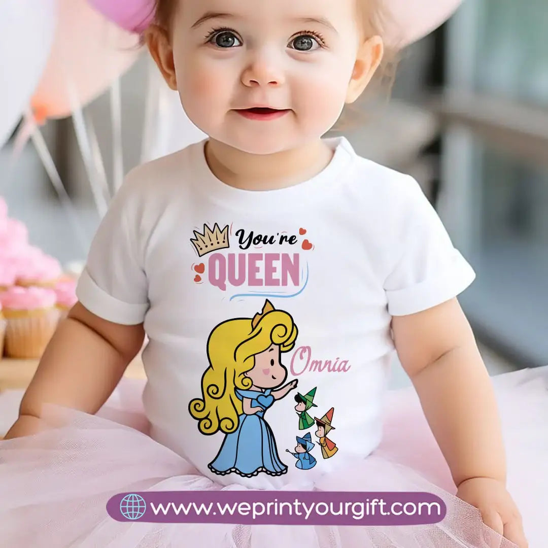 Custom Kids T-Shirt- Disney Princesses - WE PRINT