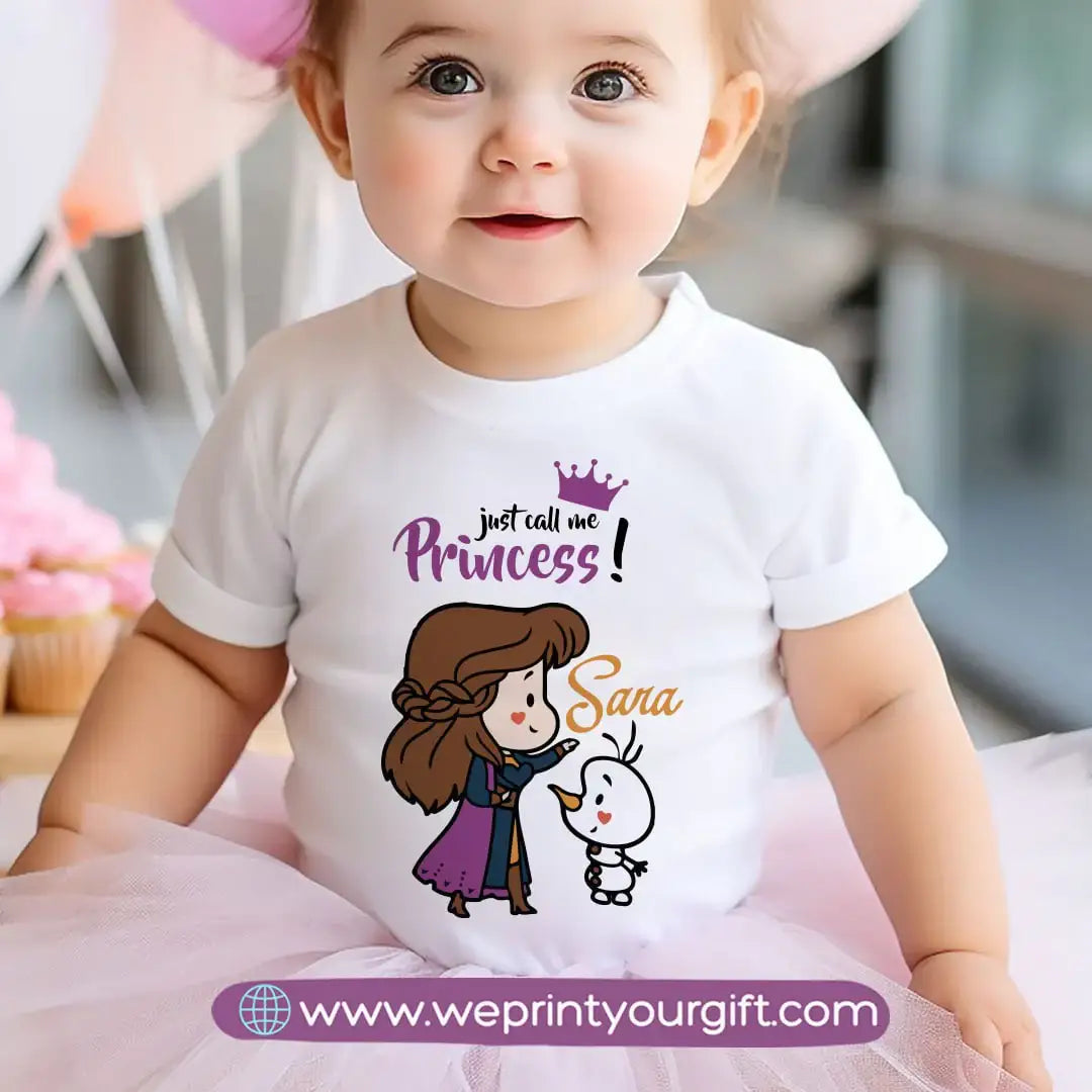 Custom Kids T-Shirt- Disney Princesses - WE PRINT