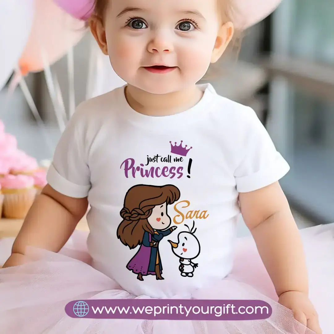 Custom Kids T-Shirt- Disney Princesses - WE PRINT