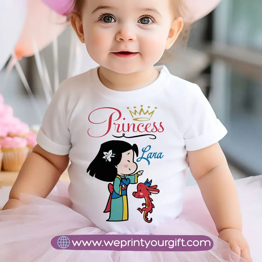 Custom Kids T-Shirt- Disney Princesses - WE PRINT