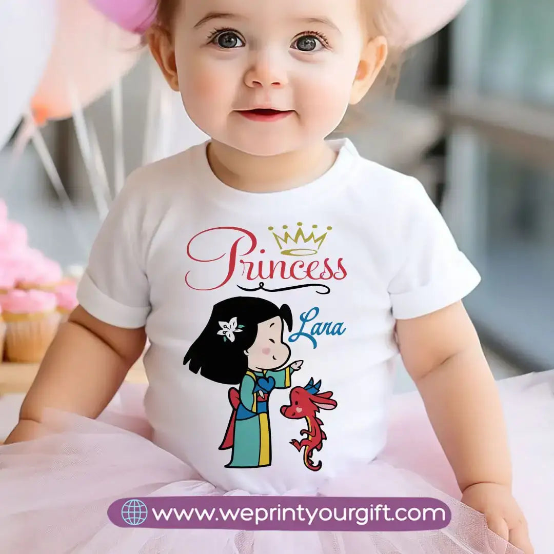 Custom Kids T-Shirt- Disney Princesses - WE PRINT
