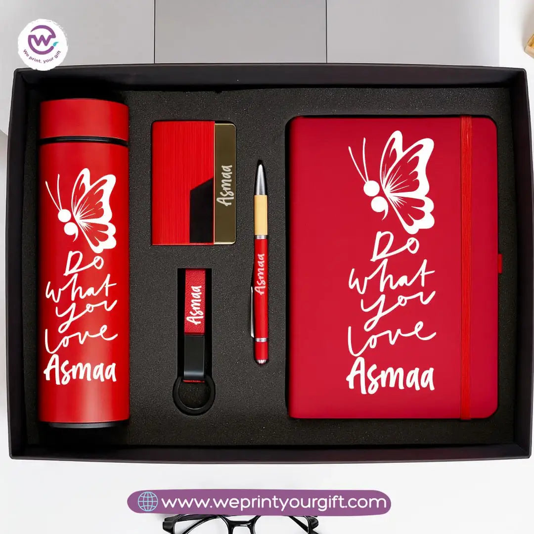 Personalized Success Gift Box with Name – 5-Piece Motivational Luxury Set - WE PRINT